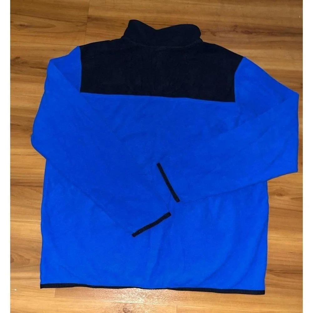 Mens The North Face Quarter Zip Fleece Pullover Jacket